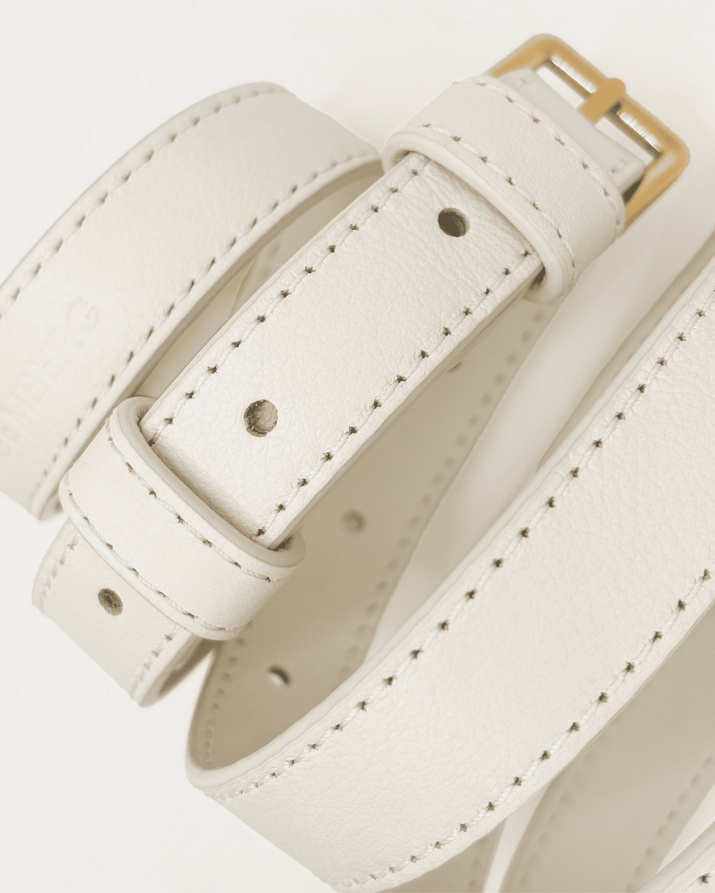 Creme Leather Strap