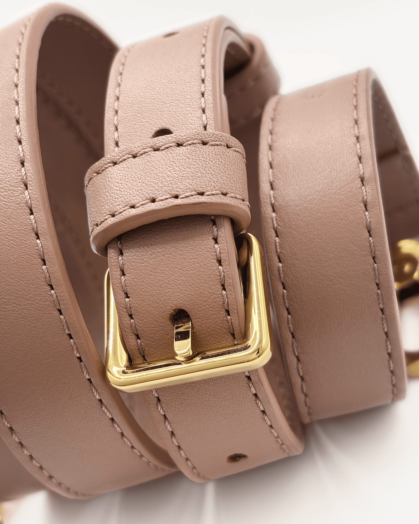 Blush Leather Strap