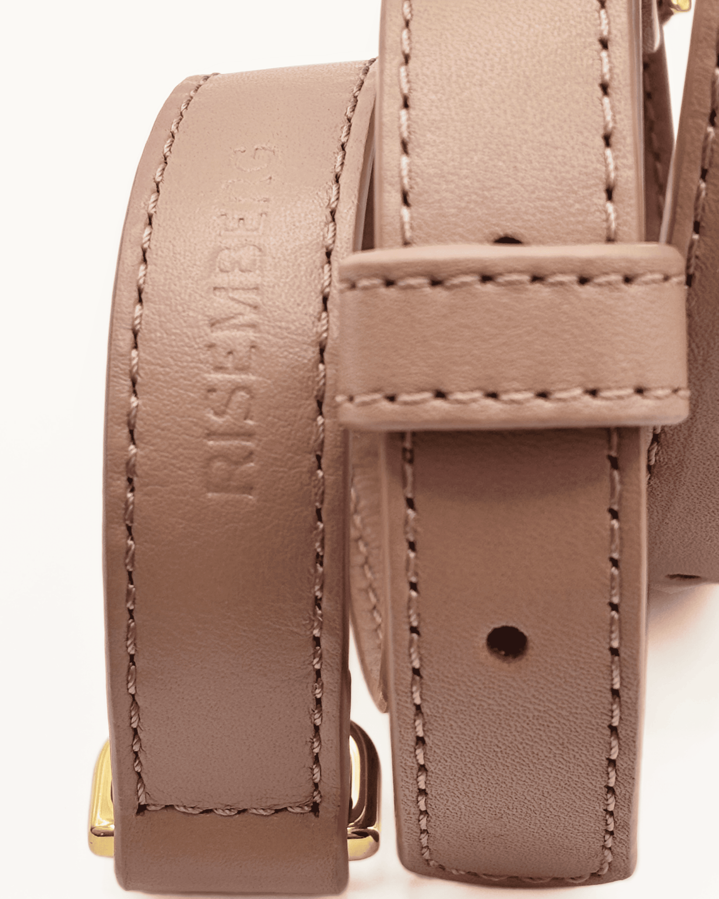 Blush Leather Strap