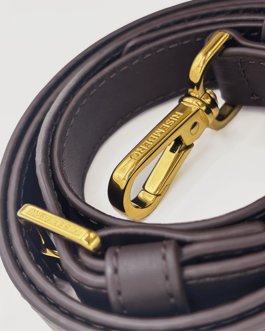 Cocoa Leather Strap