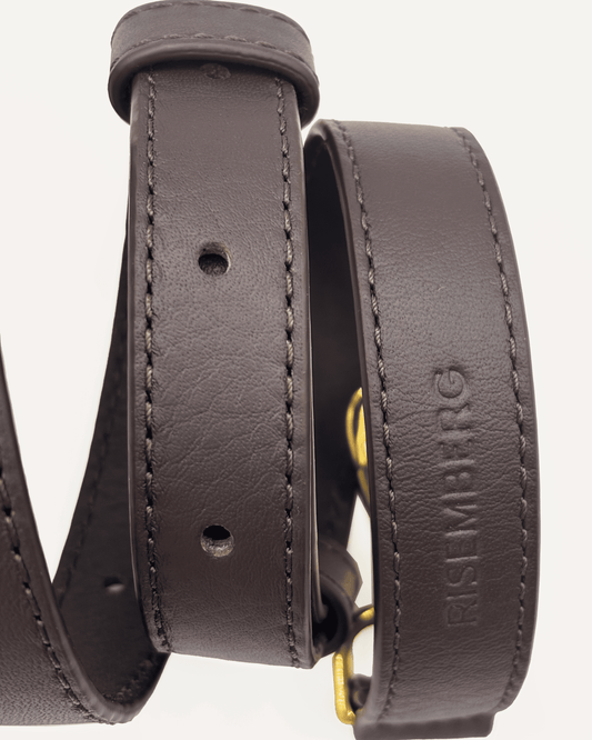 Cocoa Leather Strap