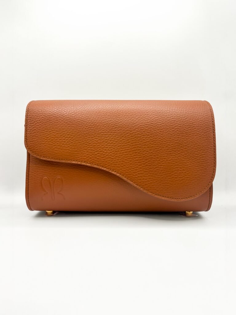 Cal·la Modular Leather bag in Complete Sandstone
