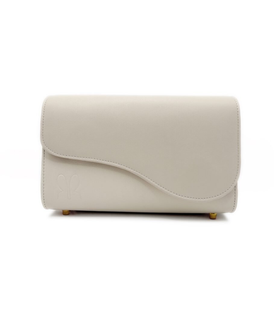 Cal·la Modular Leather bag in Complete Creme